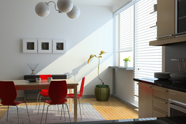 Modern kitchen interior - Photo, Image