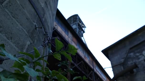 famous brownfield in ostrava vitkovice in czechia - Filmmaterial, Video