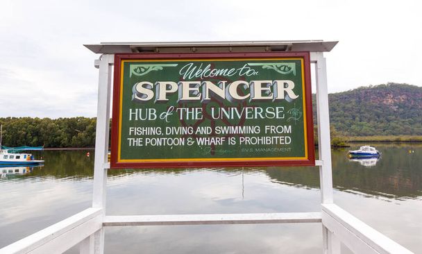 Spencer je předměstí regionu středního pobřeží Nového Jižního Walesu v Austrálii. Nachází se na severním břehu řeky Hawkesbury  - Fotografie, Obrázek