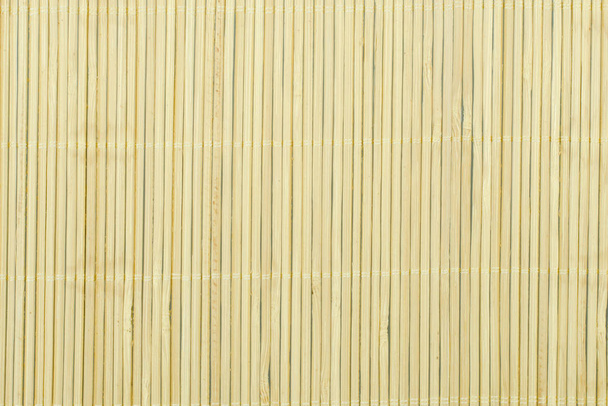 Ahşap Bambu Mat Doku Arkaplanı - Fotoğraf, Görsel