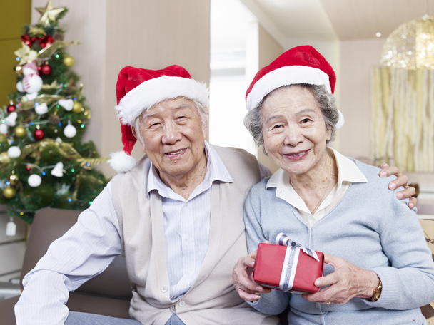 Vanhempi pari joulun hatut
 - Valokuva, kuva