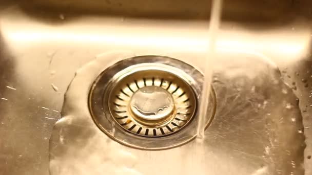 Vivid presentation of sink. - Footage, Video