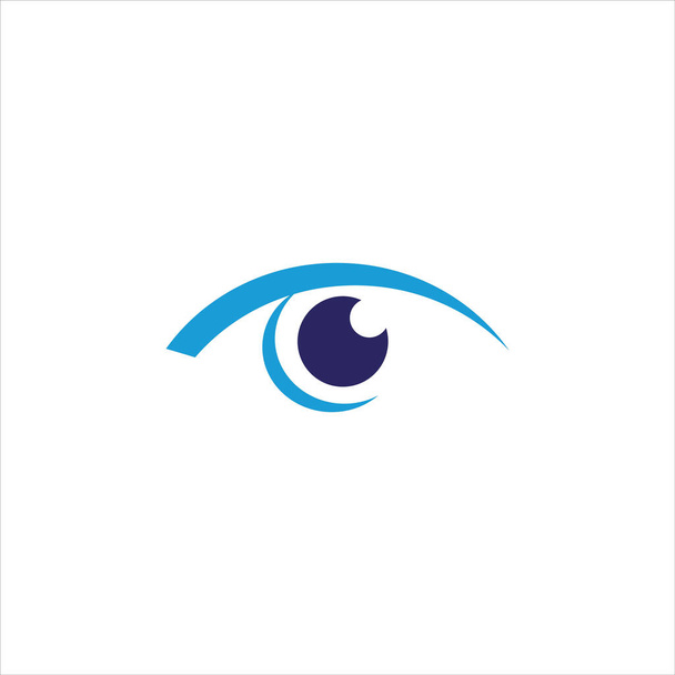 Modelo de design de logotipo de conceito de olho criativo - Vetor, Imagem