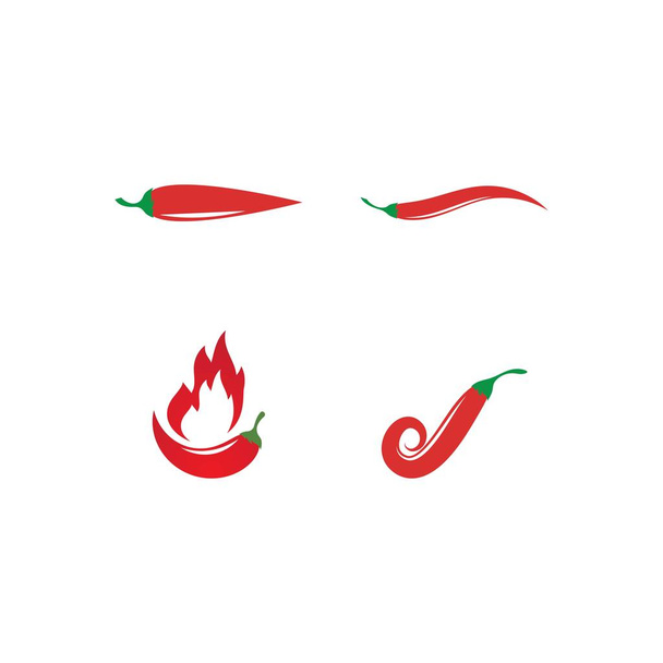 Hot Chili logo vektori ilustration malli
 - Vektori, kuva