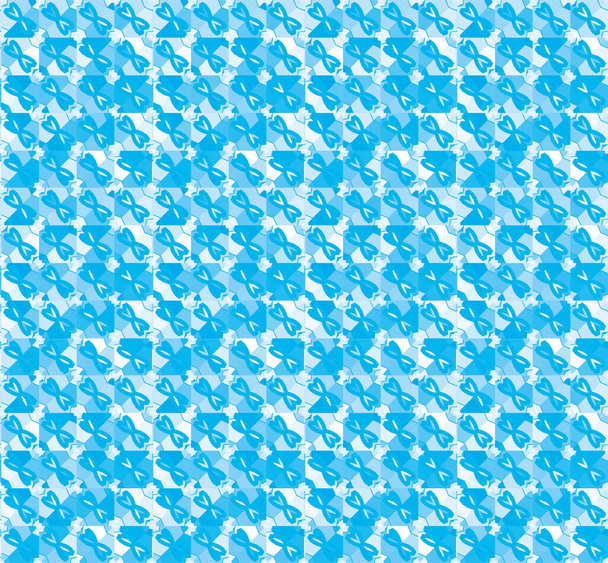Naadloze geometrische ornamentele vector patroon - Vector, afbeelding
