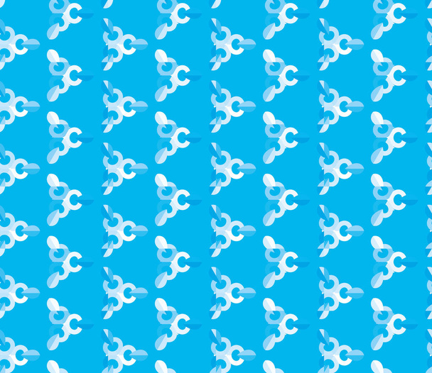 абстрактная текстура фона в геометрическом орнаментальном стиле, бесшовный дизайн - Вектор,изображение