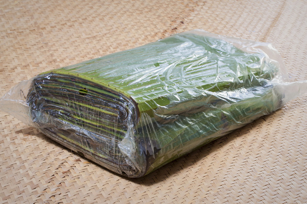 Мешок с банановыми листьями
 - Фото, изображение