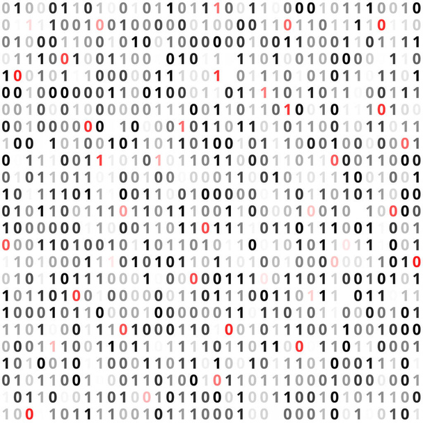 Flat binary code - Vektor, kép