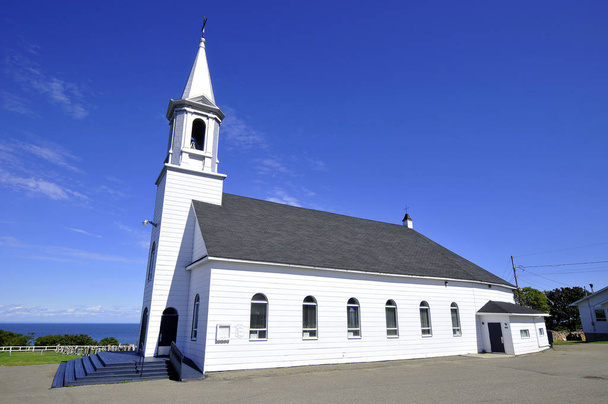 Grosses-Roches Kilisesi, Gaspesie, Quebec, Kanada - Fotoğraf, Görsel