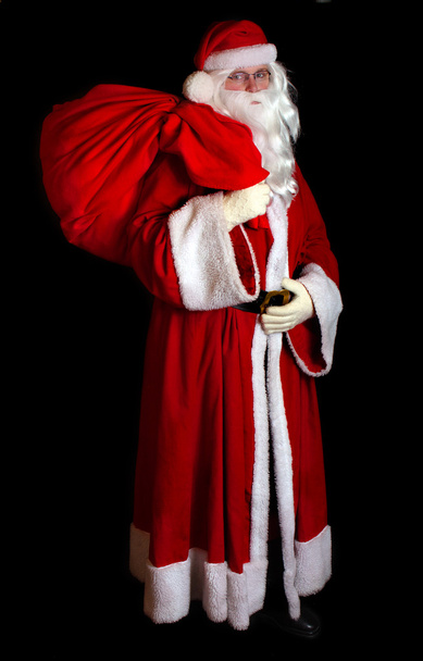 Санта-Клауса з sac - Фото, зображення