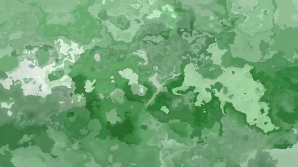 abstrait animé scintillant fond teinté Full HD boucle transparente vidéo - aquarelle tache effet liquide - couleur pistache vert
 - Séquence, vidéo