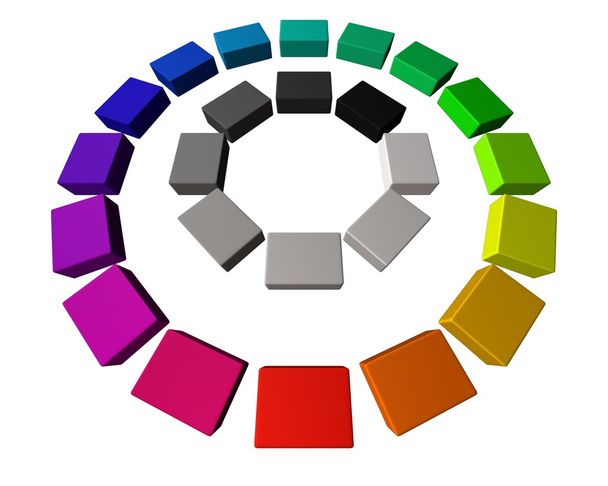 Color wheel - Φωτογραφία, εικόνα