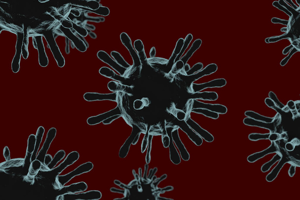 virus o batterio prodotto in 3d
 - Foto, immagini