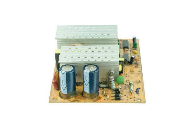 Electronic Circuits power supply unit isolated - Fotografie, Obrázek