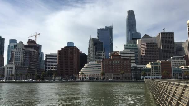 San Francisco Downtown von einem der Docks - Filmmaterial, Video