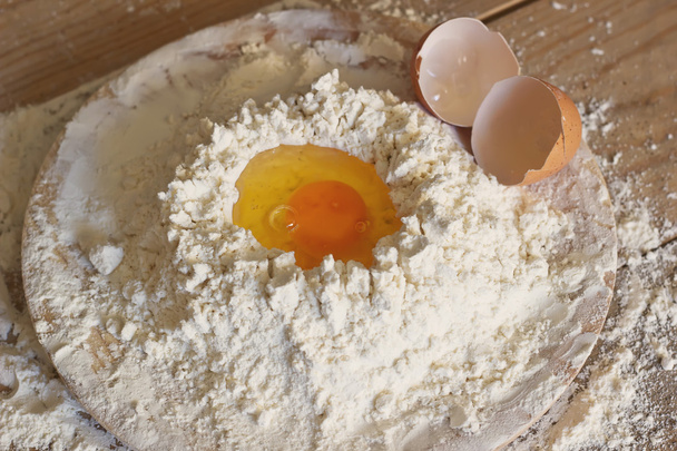 Farinha de ovo ang
 - Foto, Imagem
