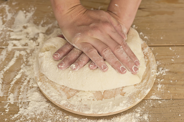 Hand kneading products - Photo, Image