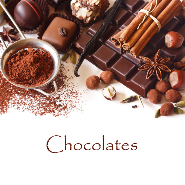 chocolats. - Photo, image