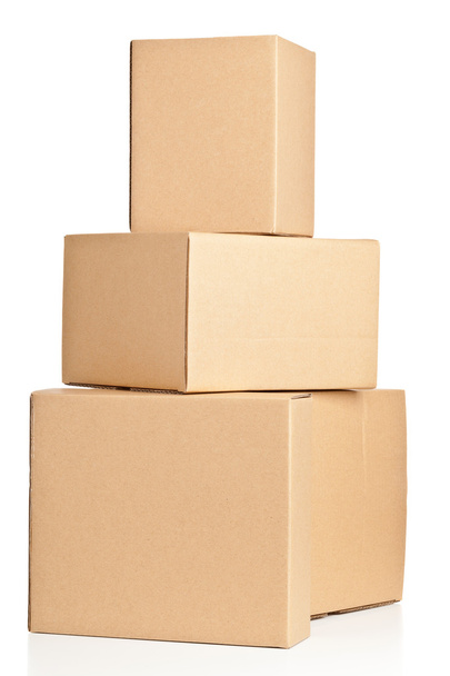 Stack of cartons - Foto, Imagen