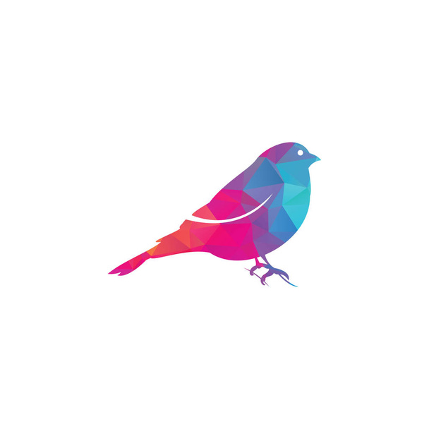 projektowanie logo Gil. abstrakcyjne pojęcie ptak. ciekawy pomysł artystycznych. Ilustracja wektorowa. - Wektor, obraz