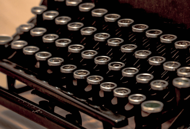 Retro typewriter with - Photo, Image