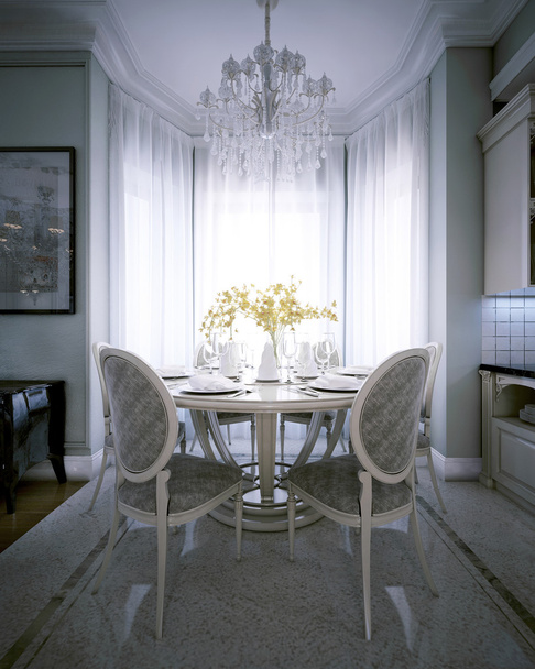 Classic interior dining room - Photo, Image