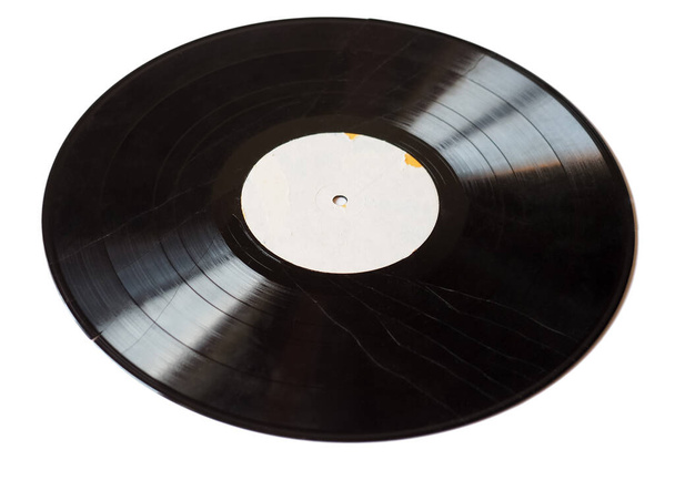 disco in vinile rotto supporto di registrazione musicale analogico vintage
 - Foto, immagini