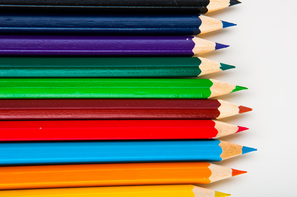 Vivid composition of color pencils - Fotografie, Obrázek