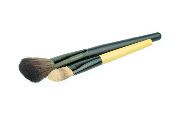 Make up brush isolated on white background - Photo, Image