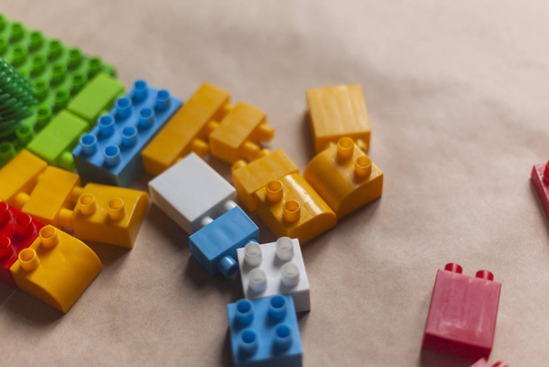 plastová hračka bloky - Fotografie, Obrázek