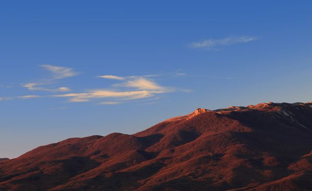 Mountains at sunrise - Photo, image
