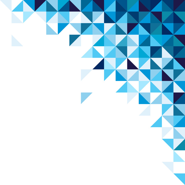 Resumen, fondo geométrico, triángulo y cuadrado, azul
 - Vector, Imagen