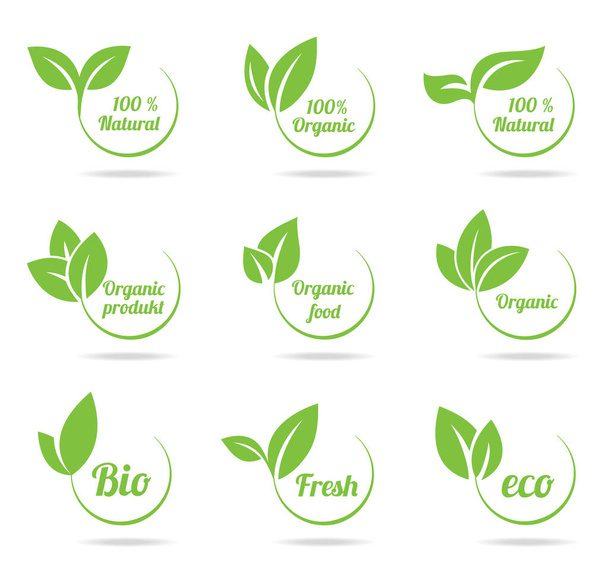 Ecology icon set. Eco-icons. - Vector, Image