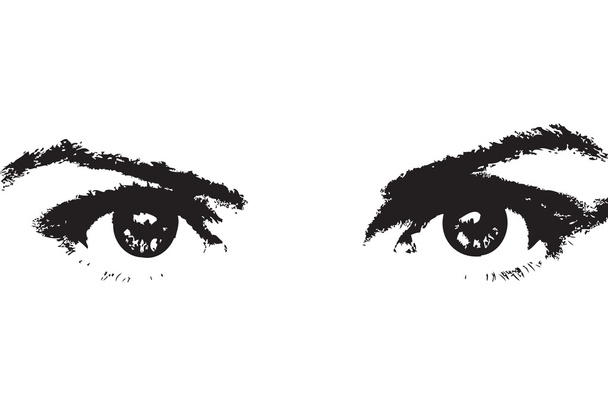 Красивые черные глаза
 - Фото, изображение