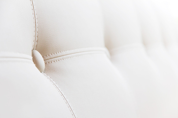 Close up of luxury buttoned leather - Foto, Bild