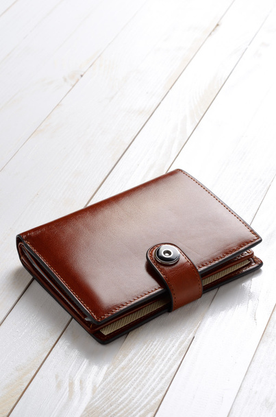 barna pénztárca - Fotó, kép