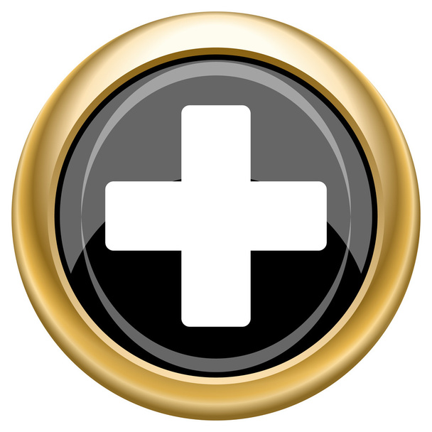 Orvosi kereszt ikon - Fotó, kép