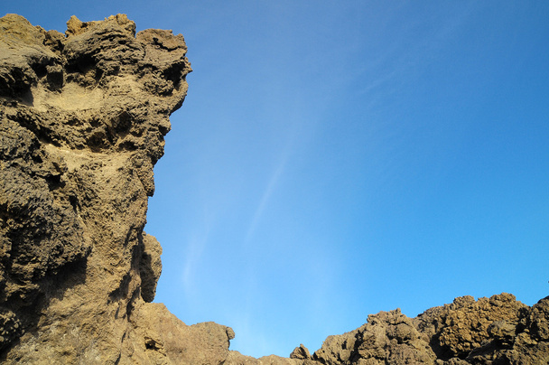 Rocas de lava endurecidas en seco - Foto, imagen