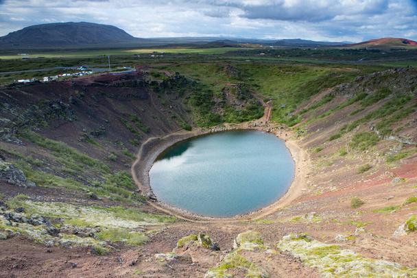 Beautiful scenic wild landscape of Icelandic nature. - Foto, immagini