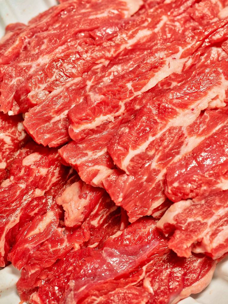 Koreanisches frisches Rindfleisch - Foto, Bild