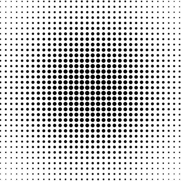  Black dots on the white background - Vector, Image