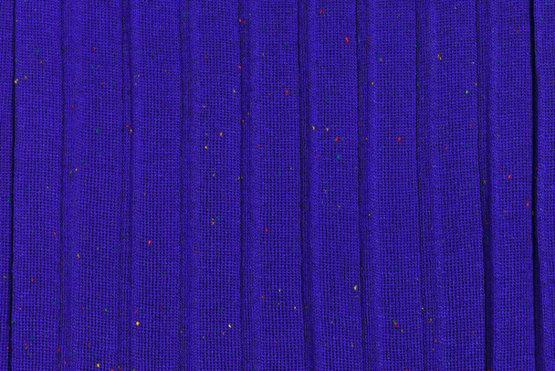 Patrón de textura de tela azul Tejido de punto de lana
 - Foto, Imagen