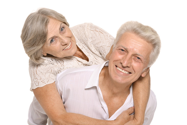 Happy senior couple - Фото, изображение