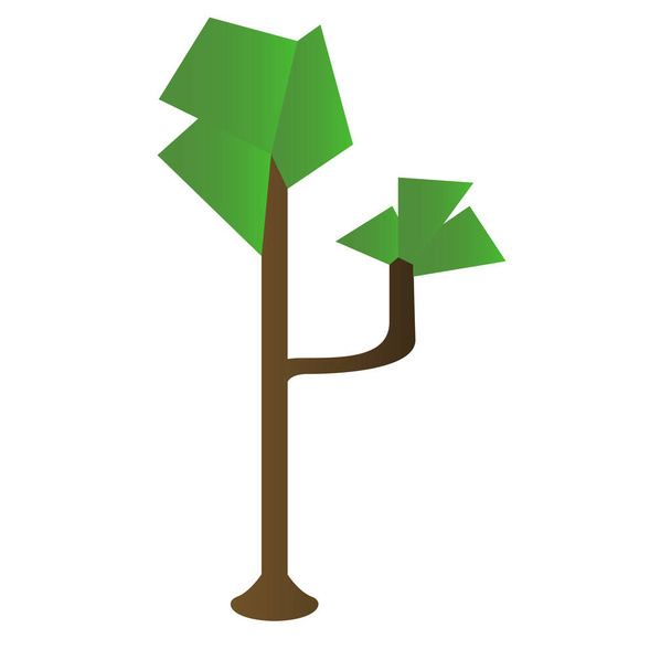 Isolated tree icon - Vetor, Imagem