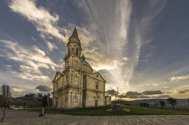 Εκκλησία του San Biagio στο Montepulciano της Τοσκάνης - Φωτογραφία, εικόνα