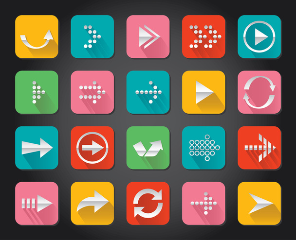 Arrow app icon - Vector, Image