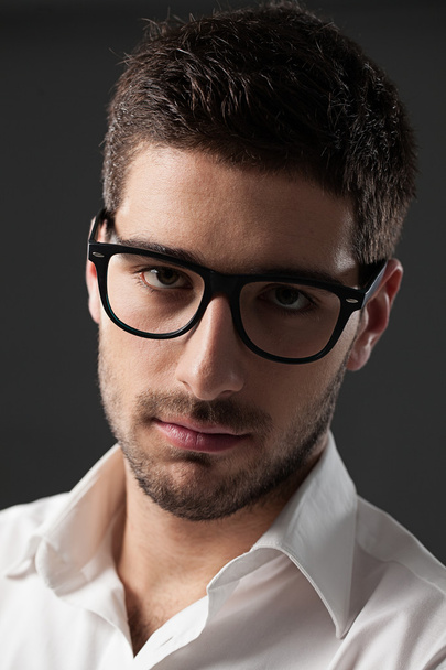 Young Man With Glasses - Valokuva, kuva