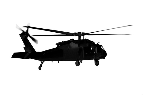 Helikopter, kabin ve rotor detayları . - Fotoğraf, Görsel