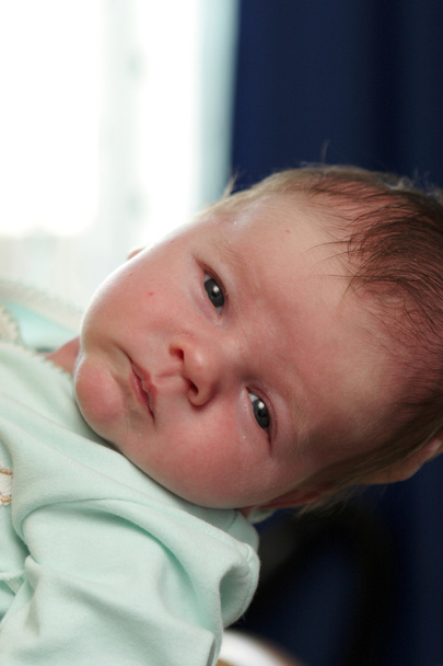 Portrait of serious baby - Foto, afbeelding