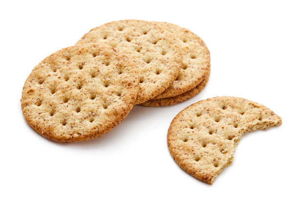 Cracker Isolated on White Background - Photo, Image
